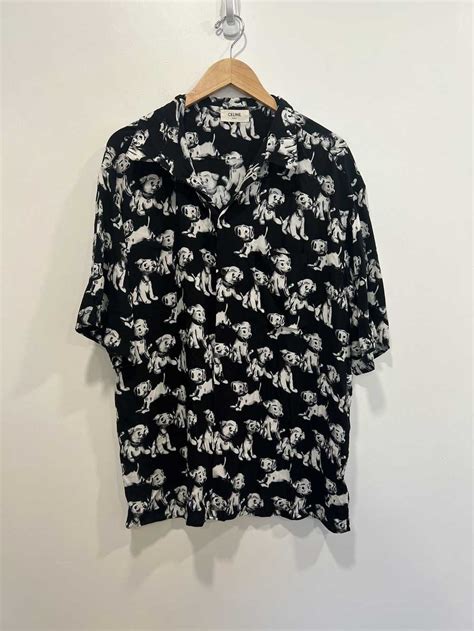 celine dalmatian shirt|Celine Clothing Brand .